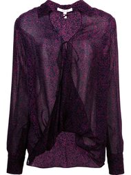 drape front blouse Derek Lam 10 Crosby