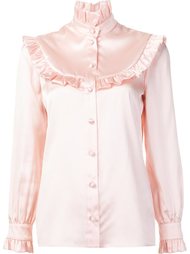 ruffle trim blouse Saint Laurent