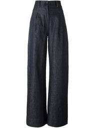 широкие брюки с завышенной талией Société Anonyme