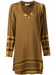 v-neck longsleeved T-shirt dress Cecilie Copenhagen