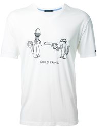 футболка с принтом логотипа   Guild Prime