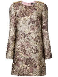 платье клоке с цветочным принтом Dolce &amp; Gabbana