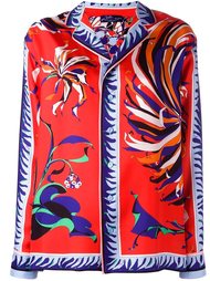 рубашка с цветочным узором Emilio Pucci
