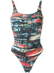 abstract print swimsuit Lygia &amp; Nanny