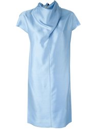 платье с драпированными деталями  Nina Ricci