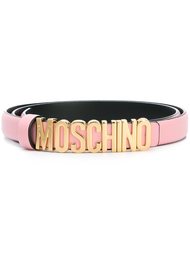 ремень с бляшкой-логотипом Moschino