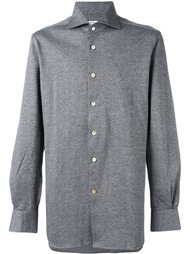 тканая рубашка Kiton