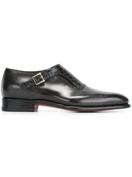 текстурированные монки Santoni