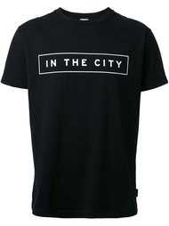 футболка с принтом 'In The City'  Cityshop