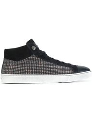 кеды на шнуровке Santoni