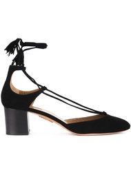 туфли 'Boheme' с кисточками Aquazzura