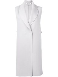 пальто без рукавов Jil Sander