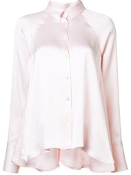 satin button down shirt Rosie Assoulin