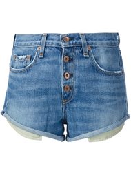 джинсовые шорты  Rag &amp; Bone