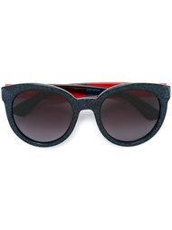 солнцезащитные очки в оправе с блестками Gucci Eyewear