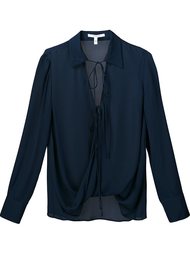 drape front blouse Derek Lam 10 Crosby