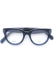 очки в круглой оправе Céline Eyewear