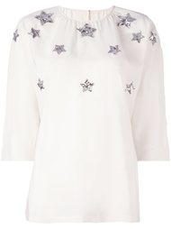 блузка со звездами из пайеток Dolce &amp; Gabbana
