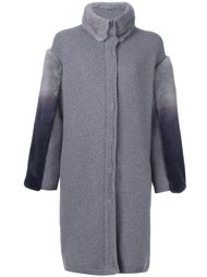 пальто с градиентным эффектом Blumarine