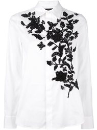 рубашка с вышивкой Dsquared2