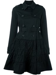 двубортное расклешенное пальто  Red Valentino