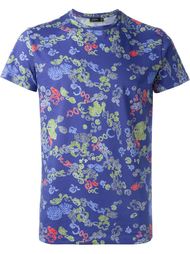 футболка с цветочным принтом Jil Sander