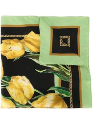 шарф с принтом тюльпанов Dolce &amp; Gabbana