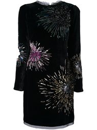 декорированное платье Roberto Cavalli