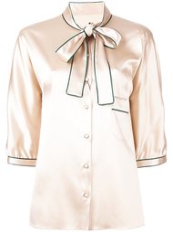рубашка с завязками на бант Dolce &amp; Gabbana