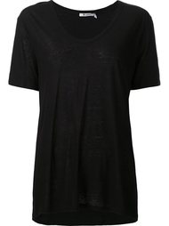 футболка с U-образным вырезом T By Alexander Wang