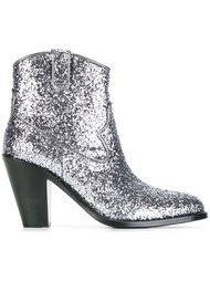 сапоги по щиколотку в ковбойском стиле 'Curtis 80'  Saint Laurent