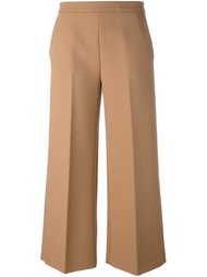 широкие укороченные брюки MSGM