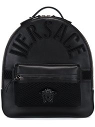 рюкзак с тисненым логотипом Versace