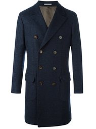 двубортное пальто  Brunello Cucinelli