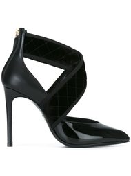 туфли с перекрещенными ремешками Lanvin