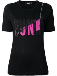 футболка 'Punk' с молнией Dsquared2