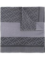 монограммный шарф  Fendi