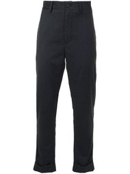 drop crotch straight-fit trousers Engineered Garments