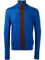 кардиган с контрастной молнией Paul Smith