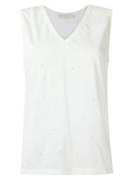 linen top Giuliana Romanno