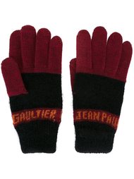 logo gloves Jean Paul Gaultier Vintage