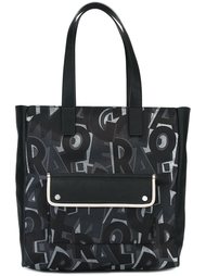 сумка с рисунком в виде логотипов Salvatore Ferragamo