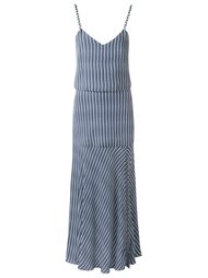 striped midi dress Giuliana Romanno