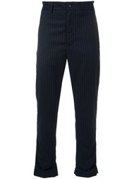 cinched stripe trousers Engineered Garments