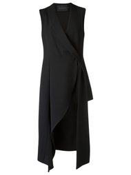 asymmetric vest Giuliana Romanno