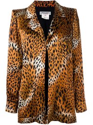 cheetah printed jacket Yves Saint Laurent Vintage