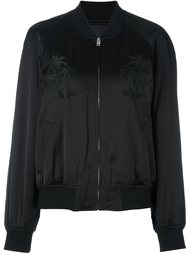 куртка-бомбер с вышивкой  Alexander Wang