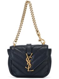 стеганая мини-сумка 'College' Saint Laurent
