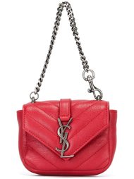 стеганая мини-сумка 'College' Saint Laurent