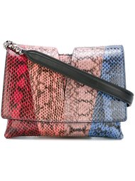snakeskin effect crossbody bag Jil Sander